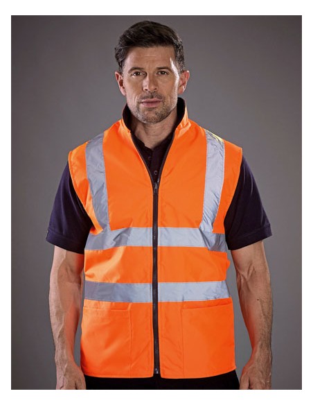 YOK-HV008F-Reversible Fleece Bodywarmer 2